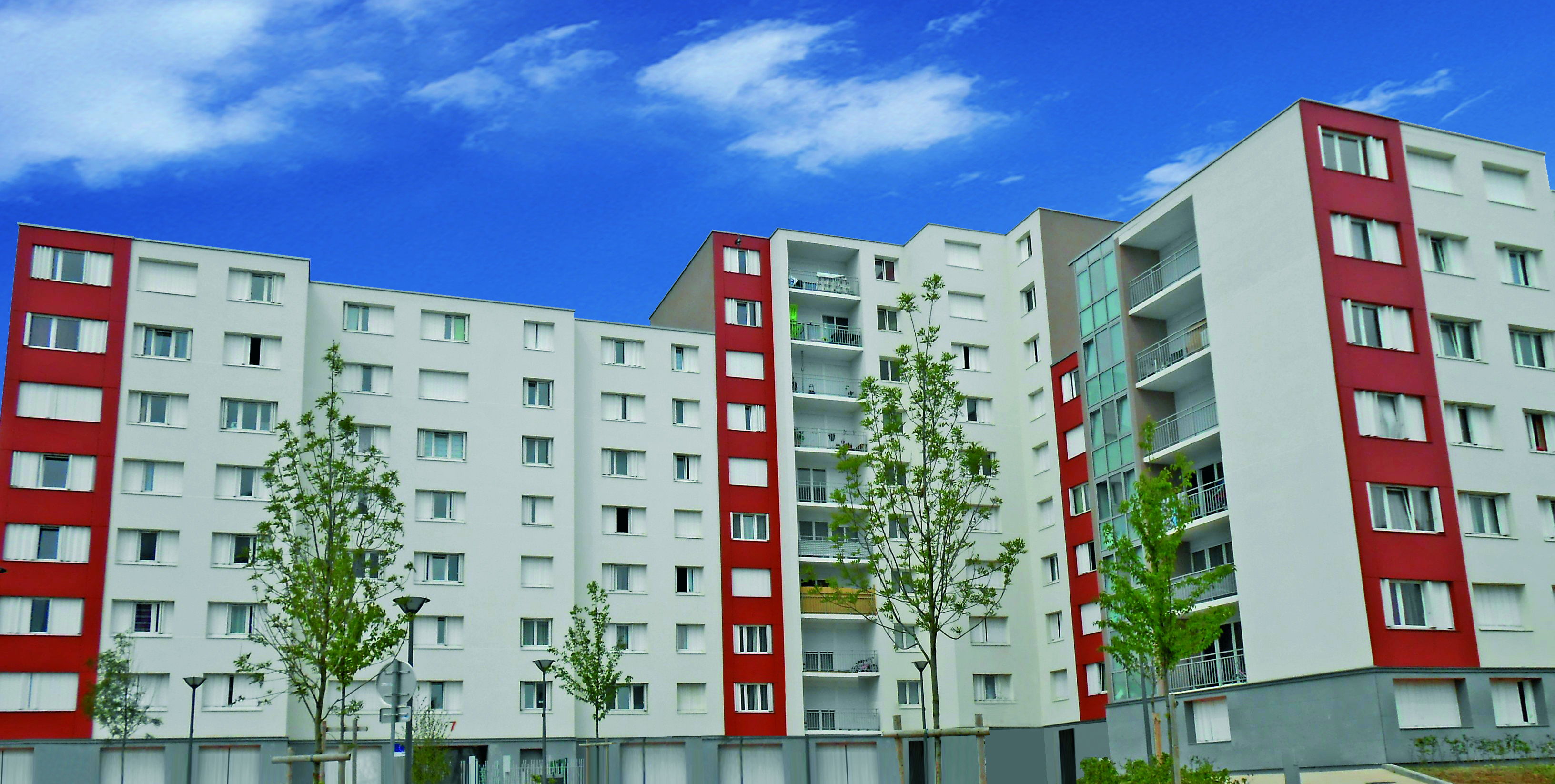 Reims : Pays de France - Réhabilitation BBC de 530 logements  R+10 miieu occupé (5)